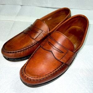 Allen Edmonds Cavanaugh Oxblood Penny Loafer Dress Shoe Men’s Size 10E #50026